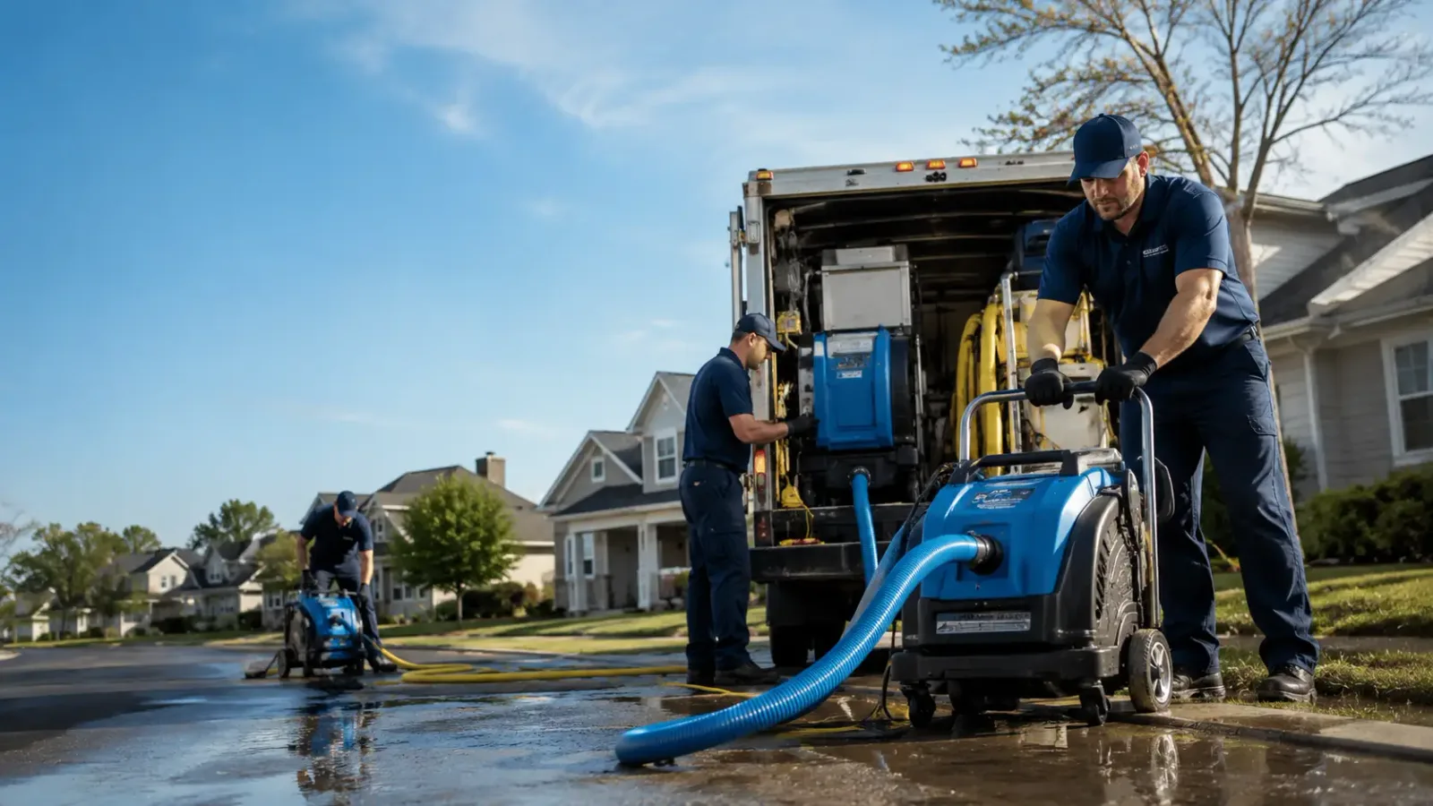 Flood Damage Cleanup in San Andreas, CA